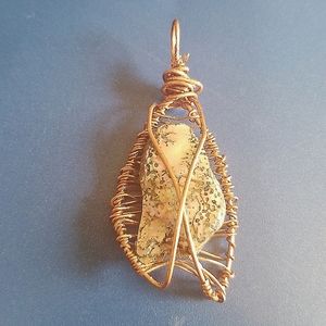 Abalone necklace pendant.